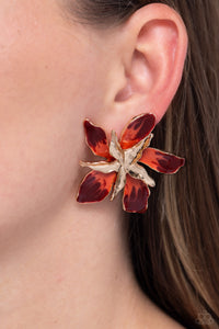 Warped Wallflower (Red) Paparazzi Accessories