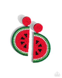 Watermelon Welcome (Red) Paparazzi Accessories