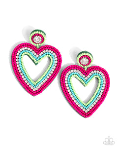 Headfirst Heart (Green) Paparazzi Accessories