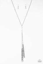 Load image into Gallery viewer, Timeless Tassels (Silver) Paparazzi Accessories