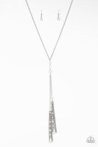 Timeless Tassels (Silver) Paparazzi Accessories