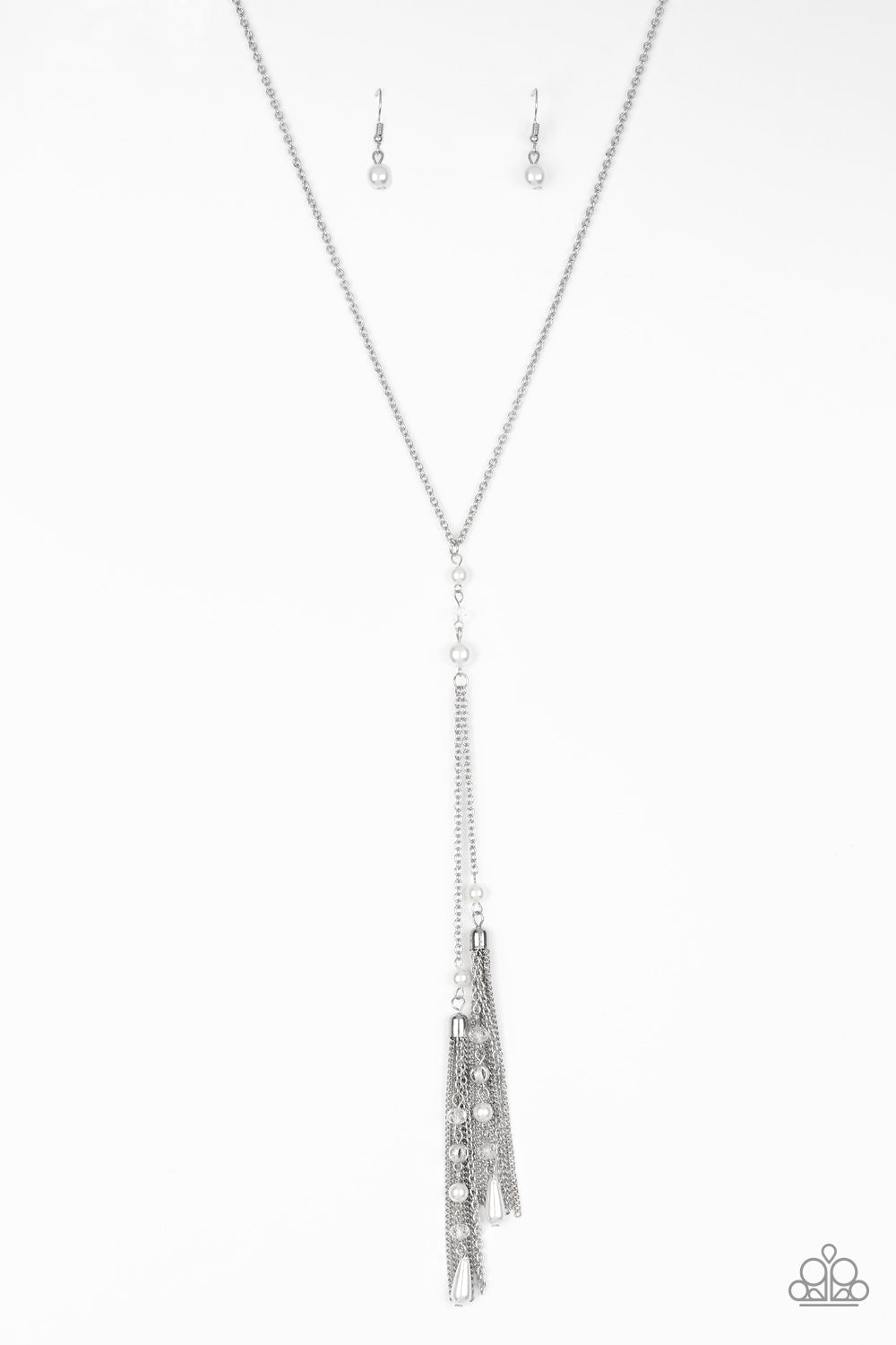 Timeless Tassels (Silver) Paparazzi Accessories