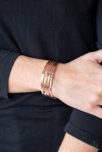 Load image into Gallery viewer, Timelessly Textured (Rose Gold) Paparazzi Accessories