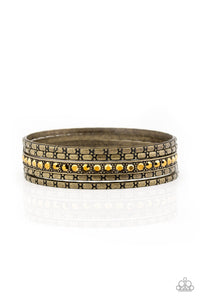 Glitzy Grunge (Brass) Paparazzi Accessories