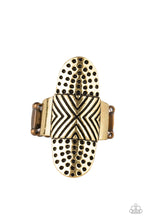 Load image into Gallery viewer, Guru Grunge (Brass) Paparazzi Accessories