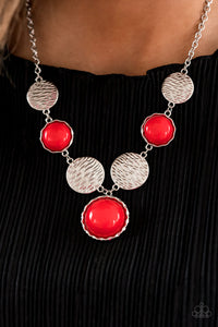 Bohemian Bombshell (Red) Paparazzi Accessories