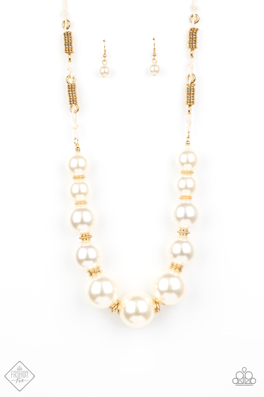 Pearly Prosperity (Gold) Paparazzi Accessories