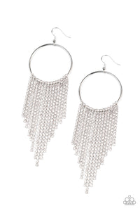 Streamlined Shimmer (White) Paparazzi Accessories