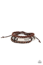 Load image into Gallery viewer, Let Faith Be Your Guide (Brown) Paparazzi Accessories