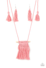 Load image into Gallery viewer, Between You and MACRAME (Pink) Paparazzi Accessories