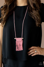 Load image into Gallery viewer, Between You and MACRAME (Pink) Paparazzi Accessories