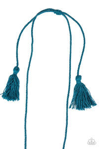 Between You and MACRAME (Blue) Paparazzi Accessories