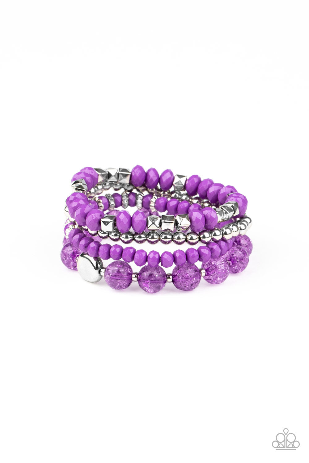 Layered Luster (Purple) Paparazzi Accessories