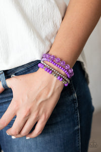 Layered Luster (Purple) Paparazzi Accessories