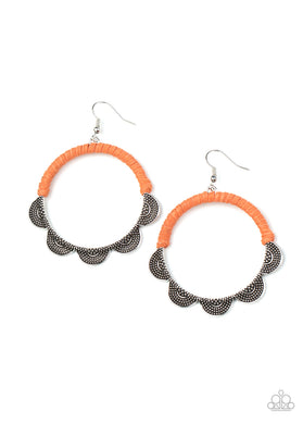 Tambourine Trend (Orange) Paparazzi Accessories