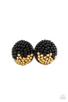 As Happy As Can BEAD (Black) Paparazzi Accessories