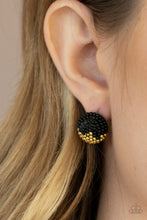 Load image into Gallery viewer, As Happy As Can BEAD (Black) Paparazzi Accessories