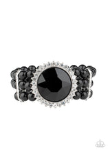 Load image into Gallery viewer, Speechless Sparkle (Black) Paparazzi Accessories