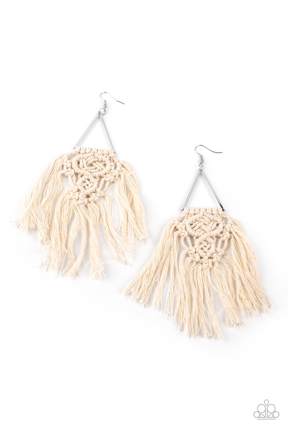 Modern Day Macrame (White) Paparazzi Accessories