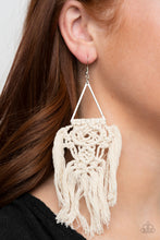 Load image into Gallery viewer, Modern Day Macrame (White) Paparazzi Accessories