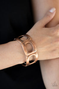 In OVAL Your Head (Copper) Paparazzi Accessories