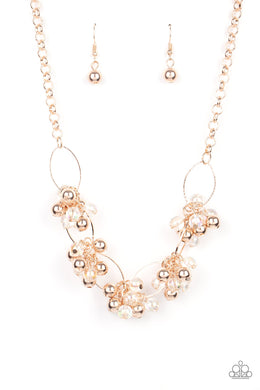 Effervescent Ensemble (Rose Gold) Paparazzi Accessories