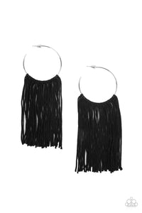 Flauntable Fringe (Black) Paparazzi Accessories