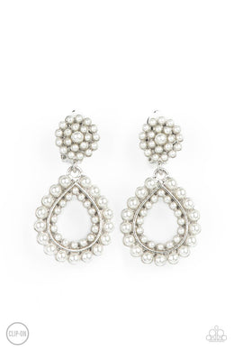 Discerning Droplets (White) Paparazzi Accessories