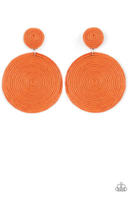 Circulate The Room (Orange) Paparazzi Accessories