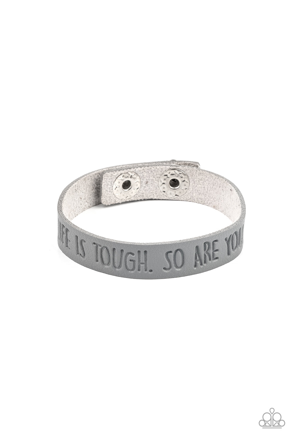 Life is Tough (Silver) Paparazzi Accessories