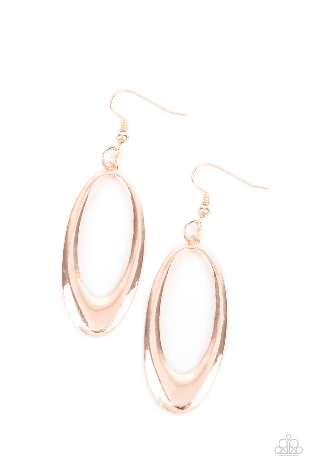 OVAL The Hill (Rose Gold) Paparazzi Accessories