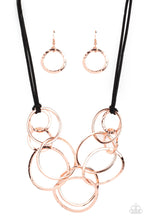 Load image into Gallery viewer, Spiraling Out of COUTURE (Copper) Paparazzi Accessories