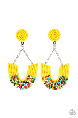 Make it RAINBOW (Yellow) Paparazzi Accessories