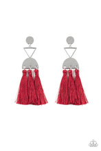 Load image into Gallery viewer, Tassel Trippin (Red) Paparazzi Accessories