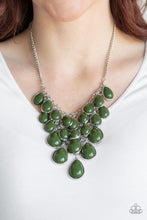 Load image into Gallery viewer, Shop til you TEARDROP (Green) Paparazzi Accessories