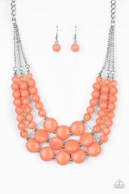 Flirtatiously Fruity (Orange) Paparazzi Accessories