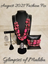 Load image into Gallery viewer, Glimpses of Malibu - Aug. 2021 (Pink) Paparazzi Accessories