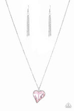 Load image into Gallery viewer, Heart Flutter (Pink) Paparazzi Accessories