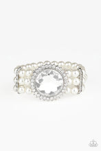 Load image into Gallery viewer, Speechless Sparkle (White) Paparazzi Accessories