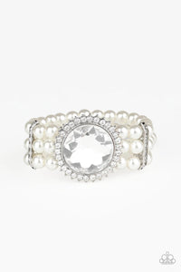 Speechless Sparkle (White) Paparazzi Accessories