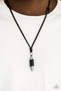 Boldly Bulletproof (Black) Paparazzi Accessories