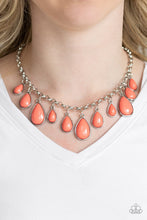 Load image into Gallery viewer, Jaw Dropping Diva (Orange) Paparazzi Accessories