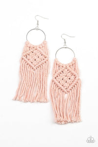 Macrame Rainbow (Pink) Paparazzi Accessories