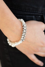 Load image into Gallery viewer, Traffic-Stopping Sparkle (White) Paparazzi Accessories