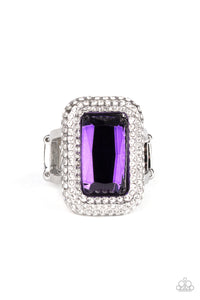 A Grand STATEMENT-MAKER (Purple) Paparazzi Accessories