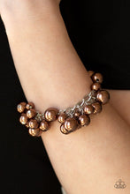 Load image into Gallery viewer, Girls in Pearls (Brown) Paparazzi Accessories