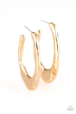 HOOP Me Up! (Gold) Paparazzi Accessories