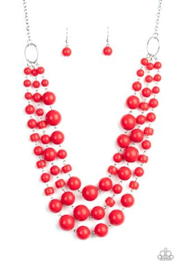 Everyone Scatter! (Red) Paparazzi Accessories