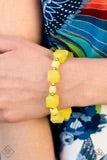 Glimpses of Malibu - Jul. 2021 (Yellow) Paparazzi Accessories