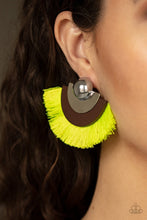 Load image into Gallery viewer, Fan The FLAMBOYANCE (Yellow) Paparazzi Accessories